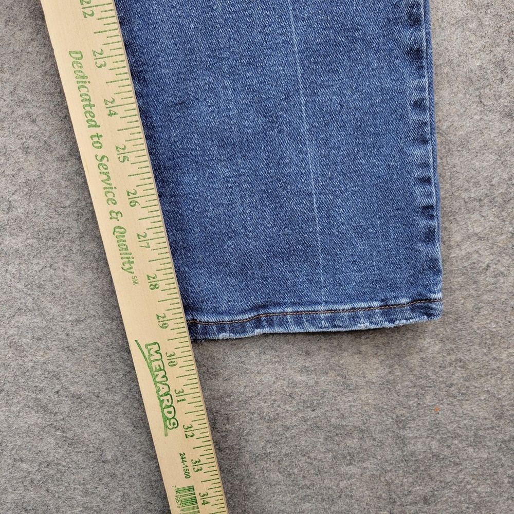 sofia by sofia vergara High-Rise Straight Leg Jeans - Medium Blue - Picture 4 of 8